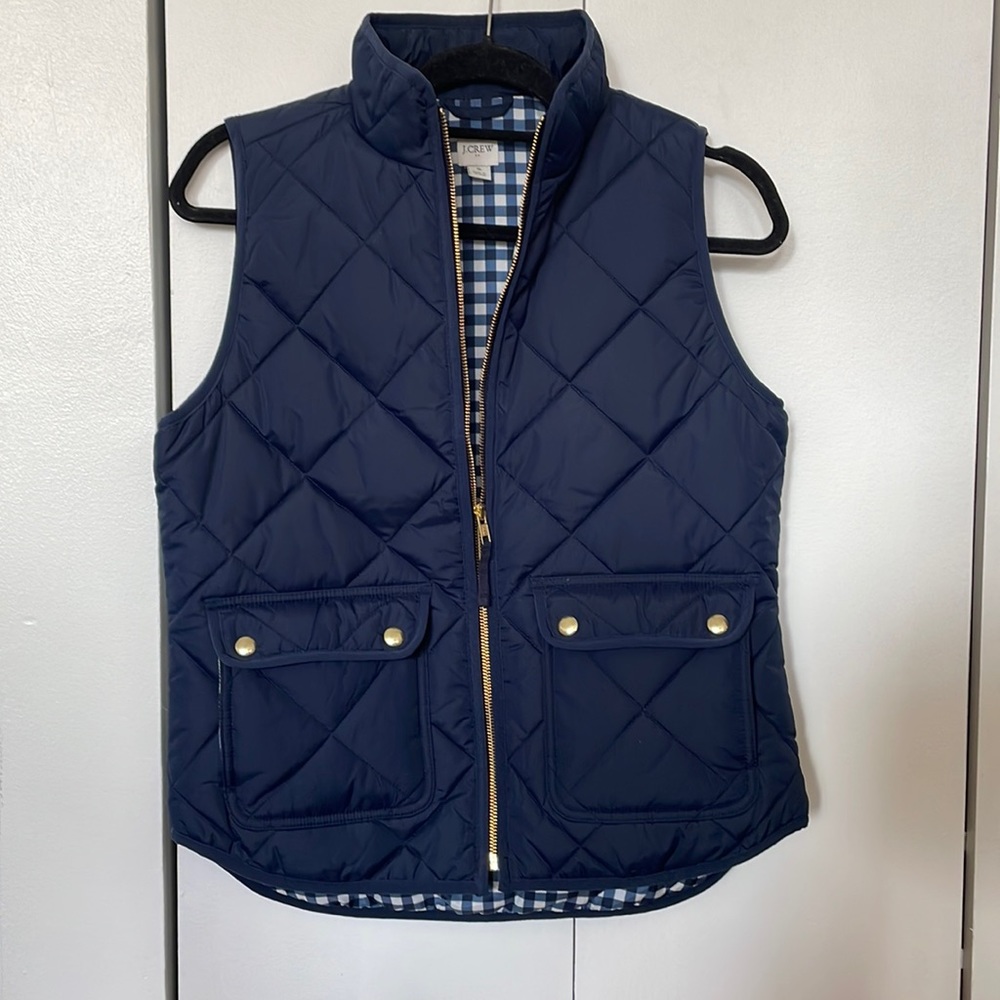 J. Cree Navy Vest
